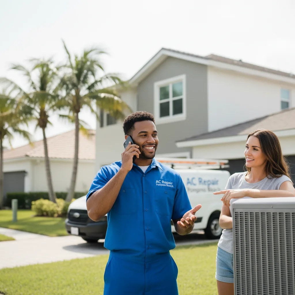 AC Repair Pompano Beach customer support in Vickery